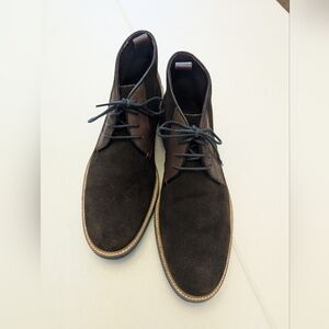 Ted Baker London Challen Brown Suede Chukka Boots Size 9